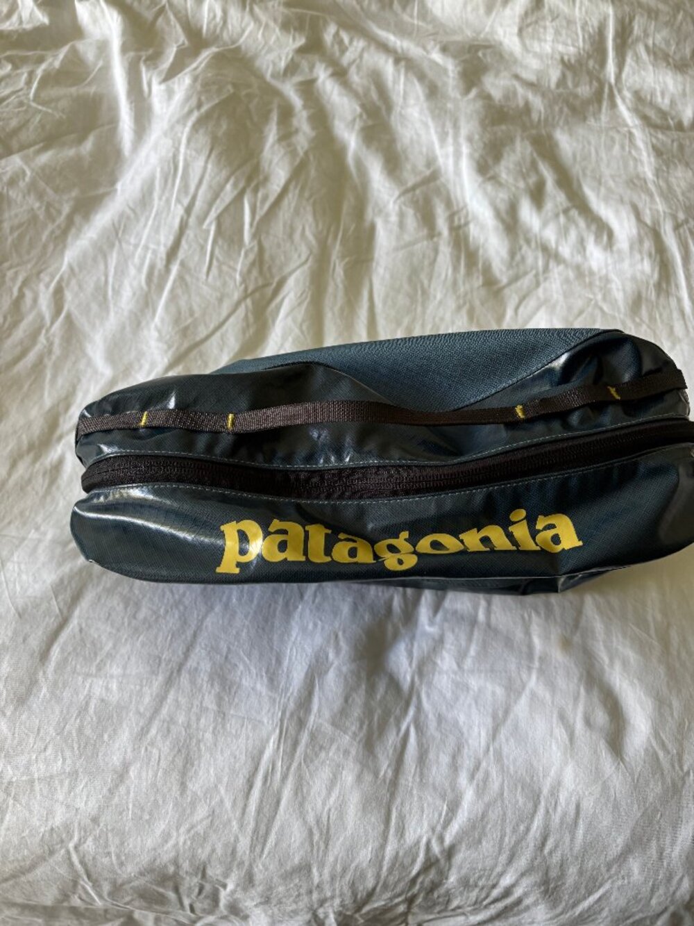 Patagonia large packing cube Abalone blue - never used